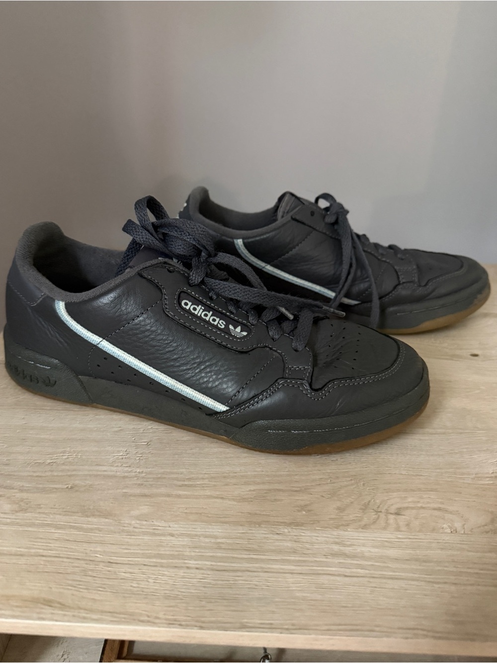ADIDAS Continental 80 Grey Mint Sneaker G27705 6.5M 8.5W
